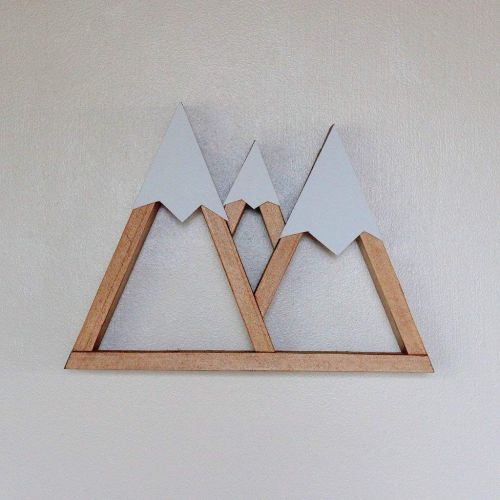  DreamStateShop Three Sisters Oregon Mountain Shelf