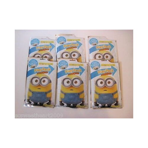 디즈니 Minions / Despicable Me - Set of 10 Disney Play Pack Grab & Go - Party coloring and activity play packs