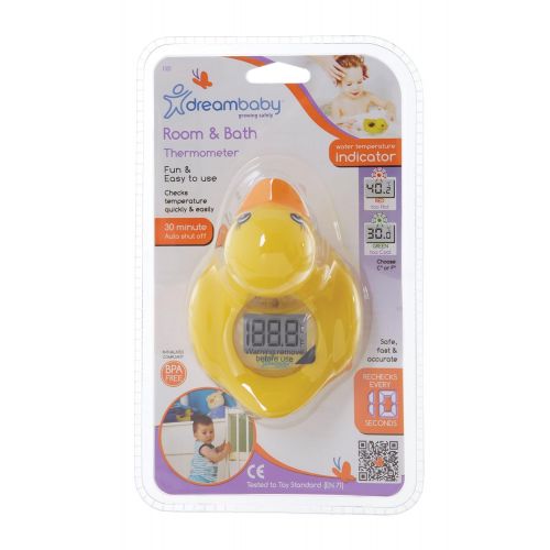  [아마존베스트]Dreambaby Room and Bath Thermometer - Yellow Duck