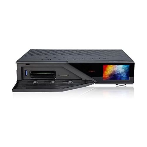  Dreambox DM920 UHD 4K 1x DVB C/T2 Dual/1x Triple Tuner E2 Linux Receiver Black