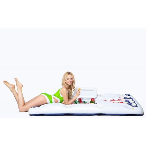  DreambuilderToy Inflatable Pool Party Barge Floating Water Pong Float