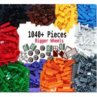 DreambuilderToy and ships from Amazon Fulfillment. dreambuilderToy Building Bricks 1040 Pieces Set, 1000 Basic Building Blocks in 10 Popular Colors,40 Bonus Fun Shapes Includes Wheels, Doors, Windows, Compatible to All Major Brands