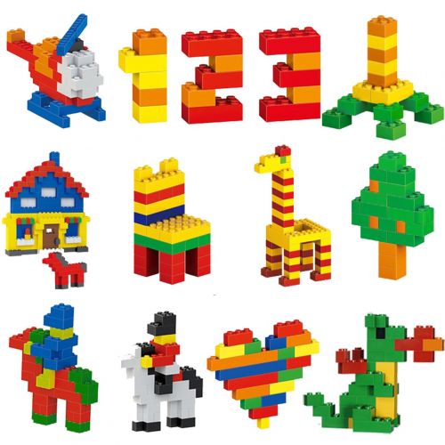  DreambuilderToy and ships from Amazon Fulfillment. dreambuilderToy Building Bricks 1040 Pieces Set, 1000 Basic Building Blocks in 10 Popular Colors,40 Bonus Fun Shapes Includes Wheels, Doors, Windows, Compatible to All Major Brands