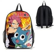 Dreamcosplay Anime Fairy Tail Natsu Happy Logo Backpack Student Bag Cosplay