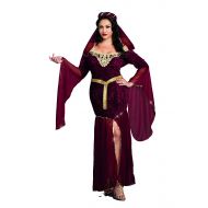 Dreamgirl Womens Plus-Size Medieval Enchantress Royal Maiden Costume
