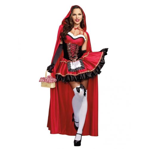  Dreamgirl Womens Little Red Riding Hood Costume