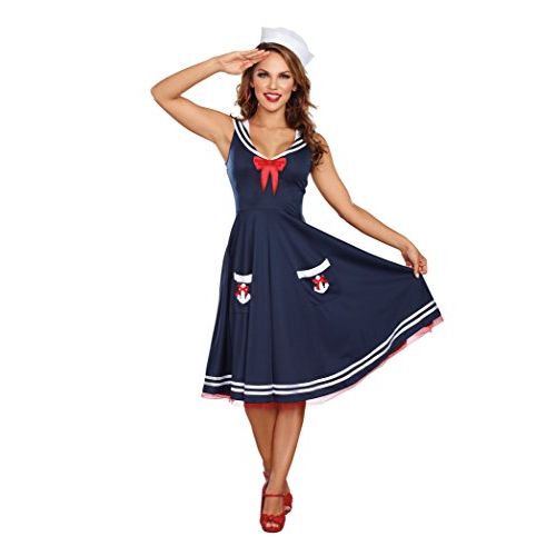  할로윈 용품Dreamgirl Womens All Aboard Costume