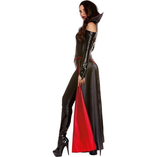  할로윈 용품Dreamgirl Womens Princess of Darkness, Black/Red, 1X