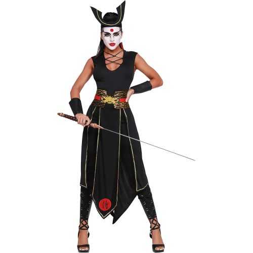  할로윈 용품Dreamgirl Womens Samurai (W) Adult Costume