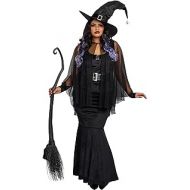 Dreamgirl Womens Plus-Size Bewitching Beauty Velvet