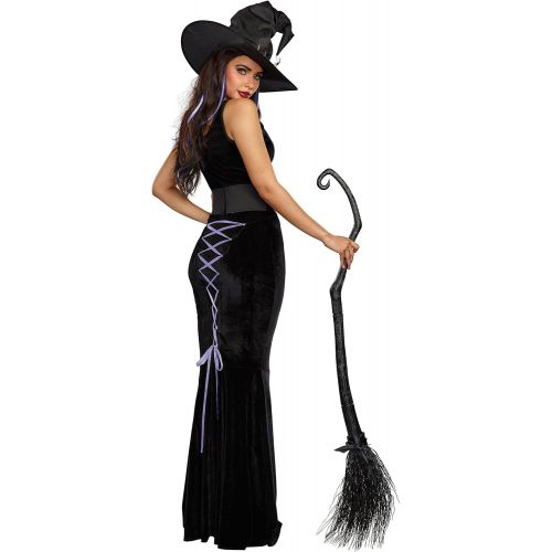  할로윈 용품Dreamgirl Womens Bewitching Beauty Velvet Witch Costume Gown