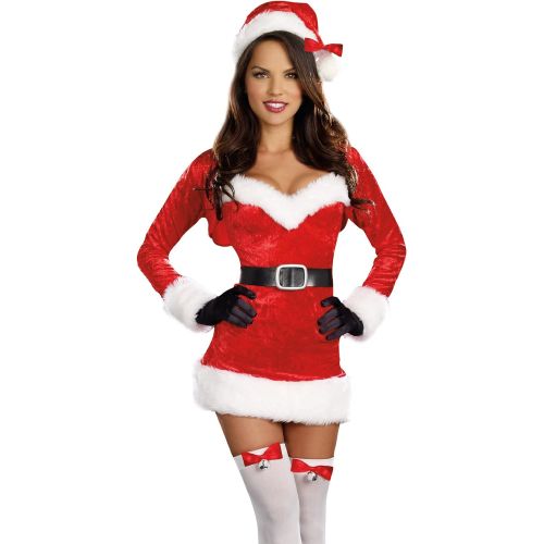  할로윈 용품Dreamgirl Womens Santa Baby Costume