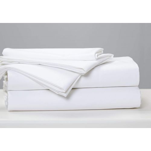  Dreamstead by Cuddledown Sheet Set, Queen, White