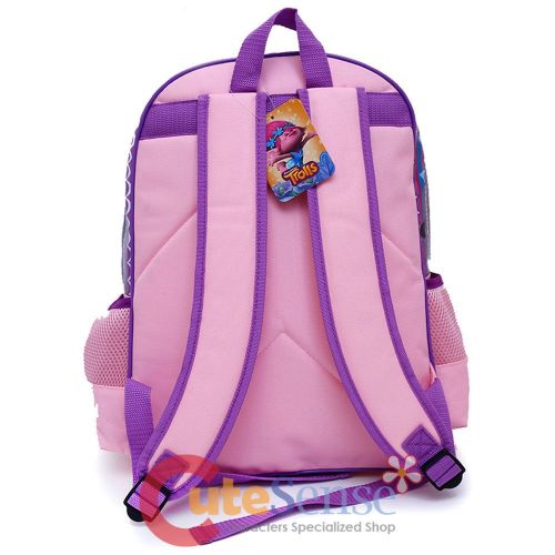  Dreamworks Trolls Poppy 16 Large Girls School Backpack