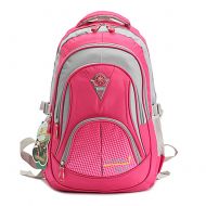 Dreamy dreams Heavy Duty Durable Kids School Book Bag Backpack for Girls Red
