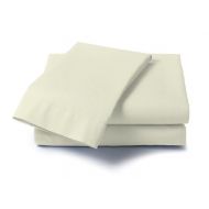 Dreamz 400 Thread Count Specialty Size Sheet Set for Bunk Bed, Ivory