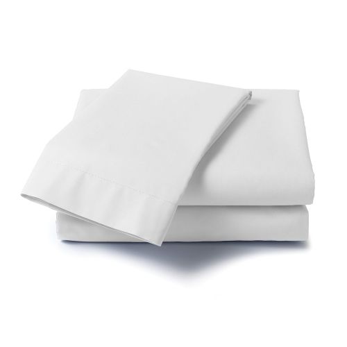  Dreamz 400 Thread Count Specialty Size Sheet Set for Super King Size Bed, White