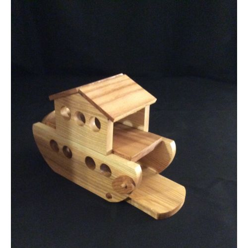  DredgeWoodworking Noahs Ark, Wooden Ark, Toy Ark