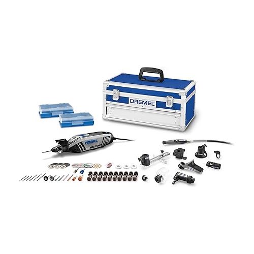  Dremel High Performance Rotary Tool Kit with Rotary Tool Workstation Drill Press Work Station and Wrench