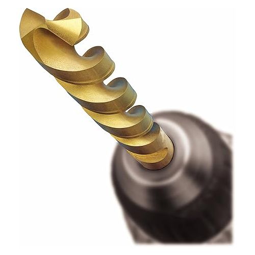  Bosch TI10 10 piece Titanium-Coated Drill Bit Set