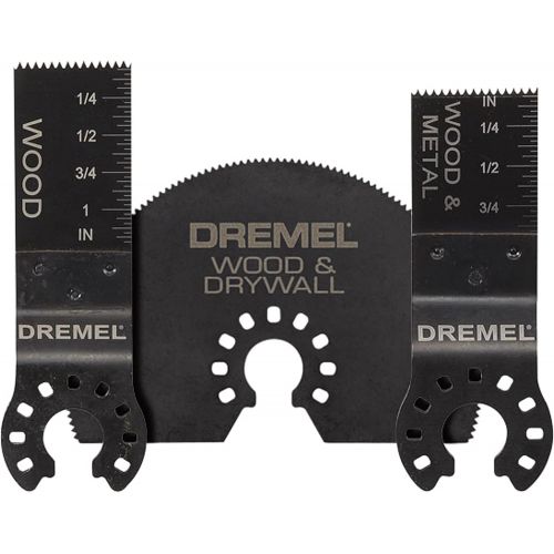  Dremel MM491 Multi-Max MM450/MM440/MM422 Flush Cut Blade Pack , Black
