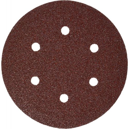  Bosch SR6R040 5-Piece 40 Grit 6 In. 6 Hole Hook-And-Loop Sanding Discs