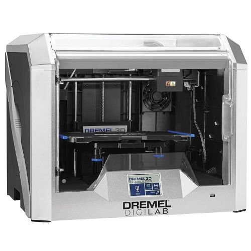  Dremel DigiLab 3D40 Flex 3D Printer with Filament, Flexible Build Plate, Fully Enclosed Housing, Automated 9-Point Leveling, PC & MAC OS, Chromebook, iPad Compatible, Network-Frien