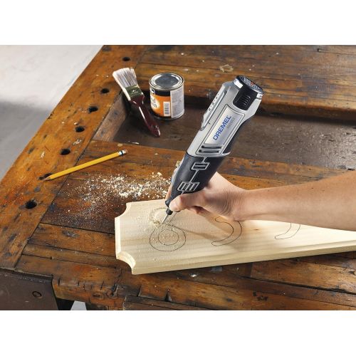  [아마존베스트]Dremel 8220-1/28 12-Volt Max Cordless Rotary Tool Kit- Engraver, Sander, and Polisher- Perfect for Cutting, Wood Carving, Engraving, Polishing, and Detail Sanding- 1 Attachment & 2