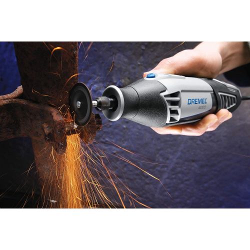  [아마존베스트]Dremel 4000-2/30 High Performance Rotary Tool Kit- 2 Attachments & 30 Accessories- Grinder, Sander, Polisher, Router, and Engraver- Perfect for Routing, Metal Cutting, Wood Carving