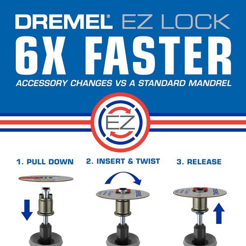  [아마존베스트]Dremel EZ725 All-Purpose Accessory Storage Kit, 70-Piece