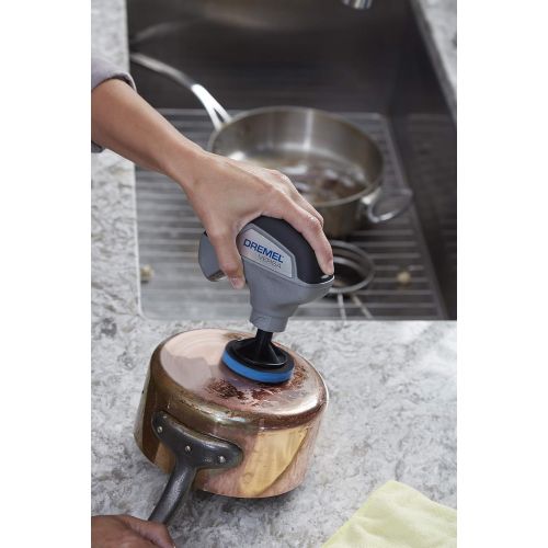  [아마존베스트]Dremel Versa Cleaning Pad Collection Pack - Cleaning Accessory Set for Wet/Dry Cleaning and Scrubbing, Consisting of 1 Strong Dirt Pad, 1 Anti-Scratch Pad and 1 Foam Pad (PC365)