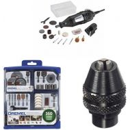 Dremel 200-115 Two-Speed Rotary Tool Kit with MultiPro Keyless Chuck and 160 Piece Accessory Kit