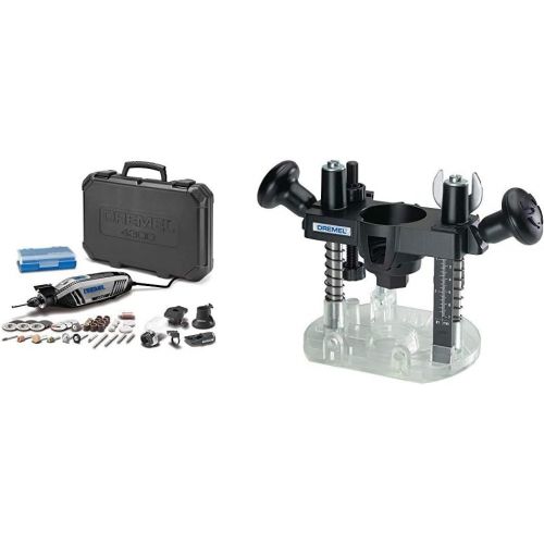  Dremel 4300-540 High Performance Rotary Tool Kit with Universal 3-Jaw Chuck, 5 Attachments and 40 Accessories