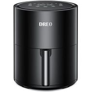 Dreo Air Fryer - 100℉ to 450℉, 4 Quart Hot Oven Cooker with 50 Recipes, 9 Cooking Functions on Easy Touch Screen, Preheat, Shake Reminder, 9-in-1 Digital Airfryer, Black, 4L (DR-KA