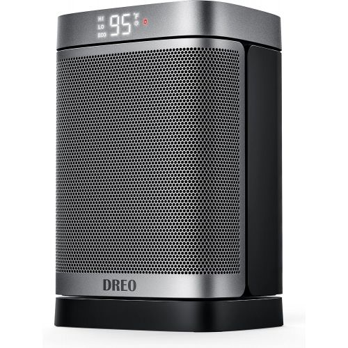  Dreo Space Heater ? 70°Oscillating Portable Heater with Thermostat, 1500W PTC Ceramic Heater with 4 Modes, 12h Timer, Safety & Fast - Quiet Heat, Small Electric Heaters for Indoor