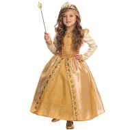 Dress Up America Girls Majestic Golden Princess Costume