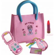 [아마존 핫딜]  [아마존핫딜]Dress Up America Little Girls My First Purse  Pretend Play Kid Purse Set for Girls Accessory, Multi Color, One Size