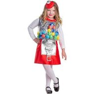 할로윈 용품Dress Up America Gumball Machine Costume ? Candy Girl Costume for Kids