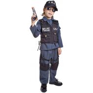 Dress Up America Child SWAT Costume