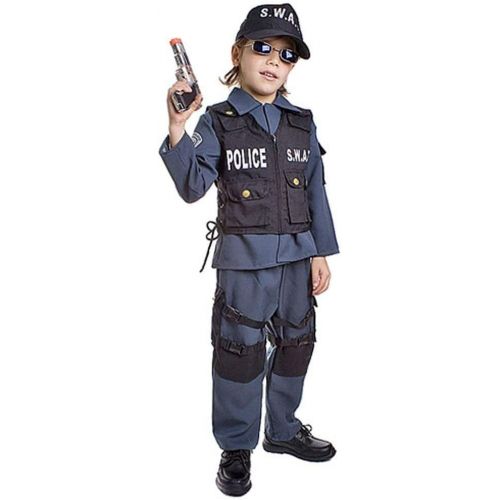  Dress Up America Child SWAT Costume
