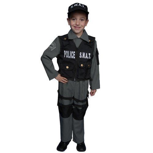  Dress Up America Unisex SWAT Costume