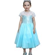 Dressy Daisy Girls Ice Princess Dress Up Costumes Halloween Fancy Party Dresses Sequined