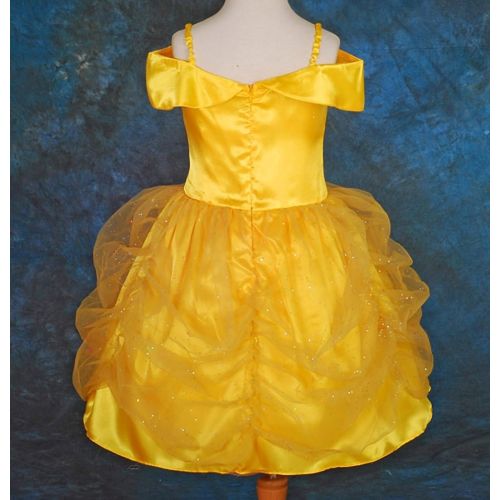  Dressy Daisy Girls Princess Belle Costume Party Halloween Fancy Dresses Up