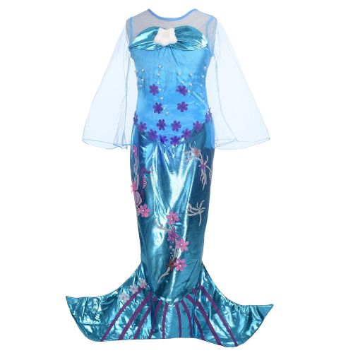  Dressy Daisy Girls Princess Mermaid Costumes Fancy Dress Up Halloween Costume