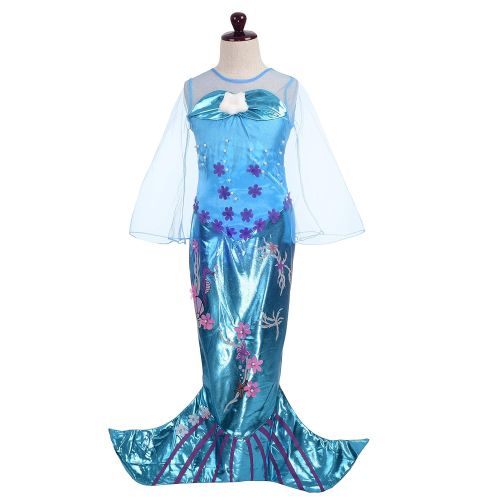  Dressy Daisy Girls Princess Mermaid Costumes Fancy Dress Up Halloween Costume