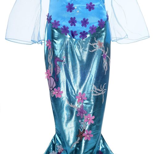  Dressy Daisy Girls Princess Mermaid Costumes Fancy Dress Up Halloween Costume