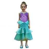 Dressy Daisy Little Mermaid Ariel Costume Princess Halloween Fancy Dress Up for Girl