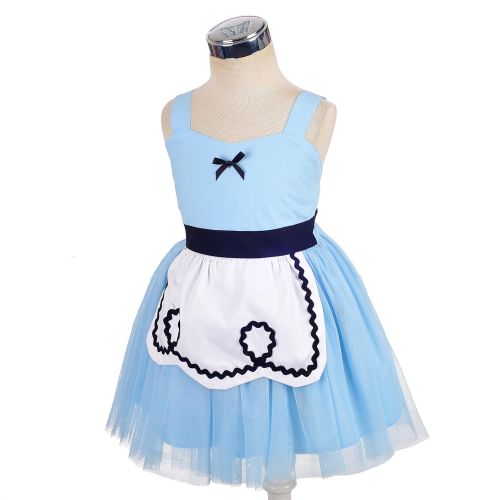  Dressy Daisy Princes Alice Dress for Baby Toddler Girls Alice Costume Summer Dress Up