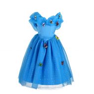 Dressy Daisy Girls Butterfly Princess Cinderella Costume Halloween Party Dress