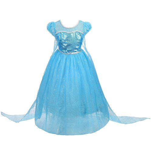  Dressy Daisy Girls Princess Elsa Dress Up Costumes Snow Queen Fancy Party Dresses